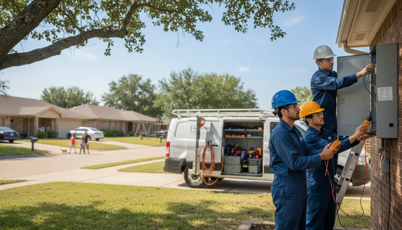 Certified electrician providing emergency electrical services in Baker, CA
